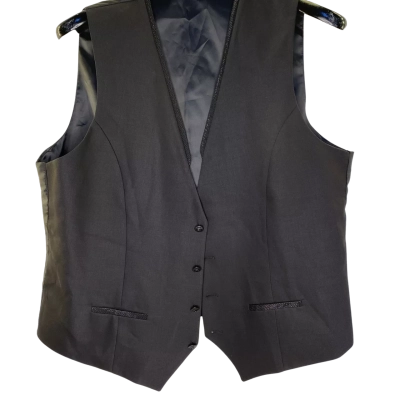  Womens Vest Size XL Black  