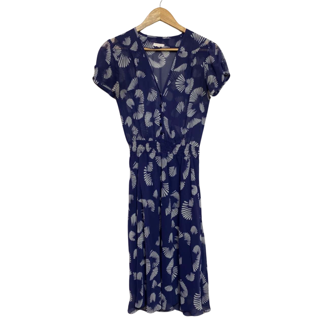 Robe Maxi MOSSMAN "Crossing Paths" - Bleu - Taille US 8 / UK 12 / IT 44 - Neuve Avec étiquettes