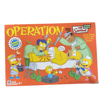 Operation: the Simpsons Board Game, Aged 6+