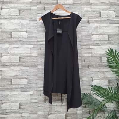 Basque Womens  Size 18 Longline Cardigan Black  