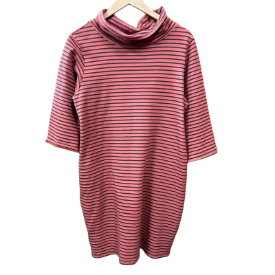 Kindling Orange/Green Striped Dress Size M