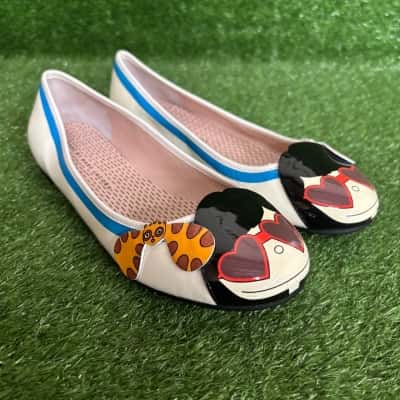 Marc by Marc Jacobs Girl & Cat Ballet Flats/Shoes Size 37