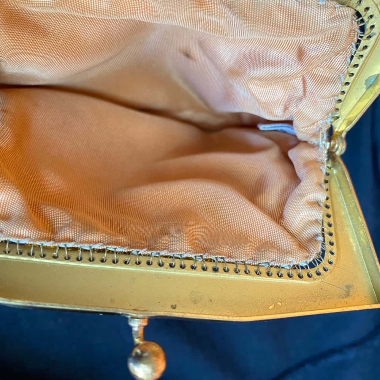 Oroton Womens Gold colour Mesh Coin Purse(s)