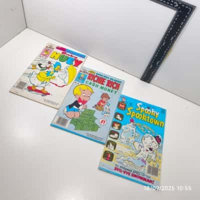 Vintage Comic Book Trio 