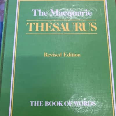 The Macquarie thesaurus revised edition 