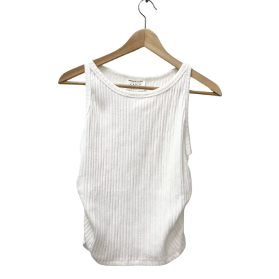  Sabo Womens Size 14 Off White Singlet Top