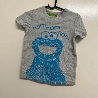 Sesame Street's Kid's Size 2 T-Shirt - Cookie Monster