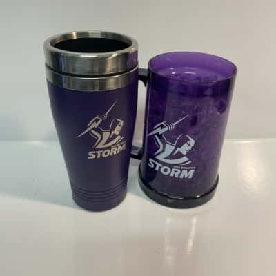 Melbourne Storm - Drink Kit - Freeze Cup + To-Go Cup - Official NRL Licensed