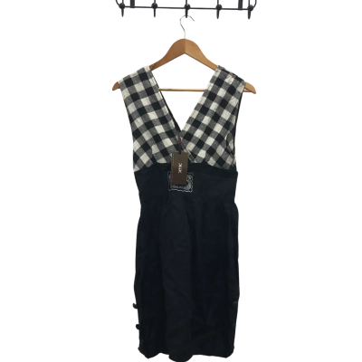 Kiik Womens  Size 8 Mini Dress Black  / White BNWT$89