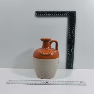 Vintage Donald Fisher "Ye Monks" Scottish Whiskey Decanter Jug 