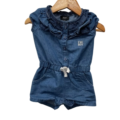 DKNY Kids  Size 0 Jumpsuit Navy Blue 
