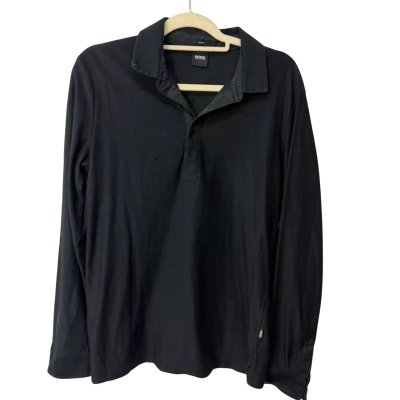Boss Hugo Boss Mens  Size L Long Sleeve top Black  