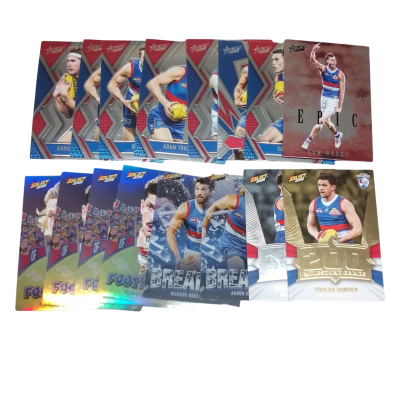 Assorted AFL 'WESTERN BULLDOGS' 2025 Select Footy Stars Collector Cards 