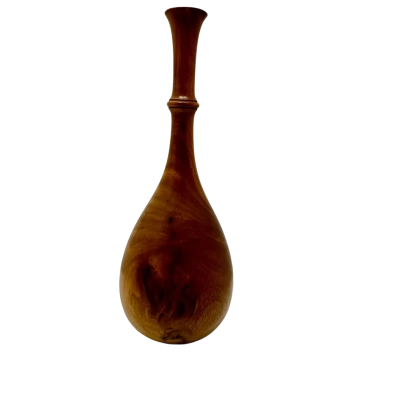 Handcrafted Calophllum Wood Vase from Timber Museum and Gallery Daintree FNQ