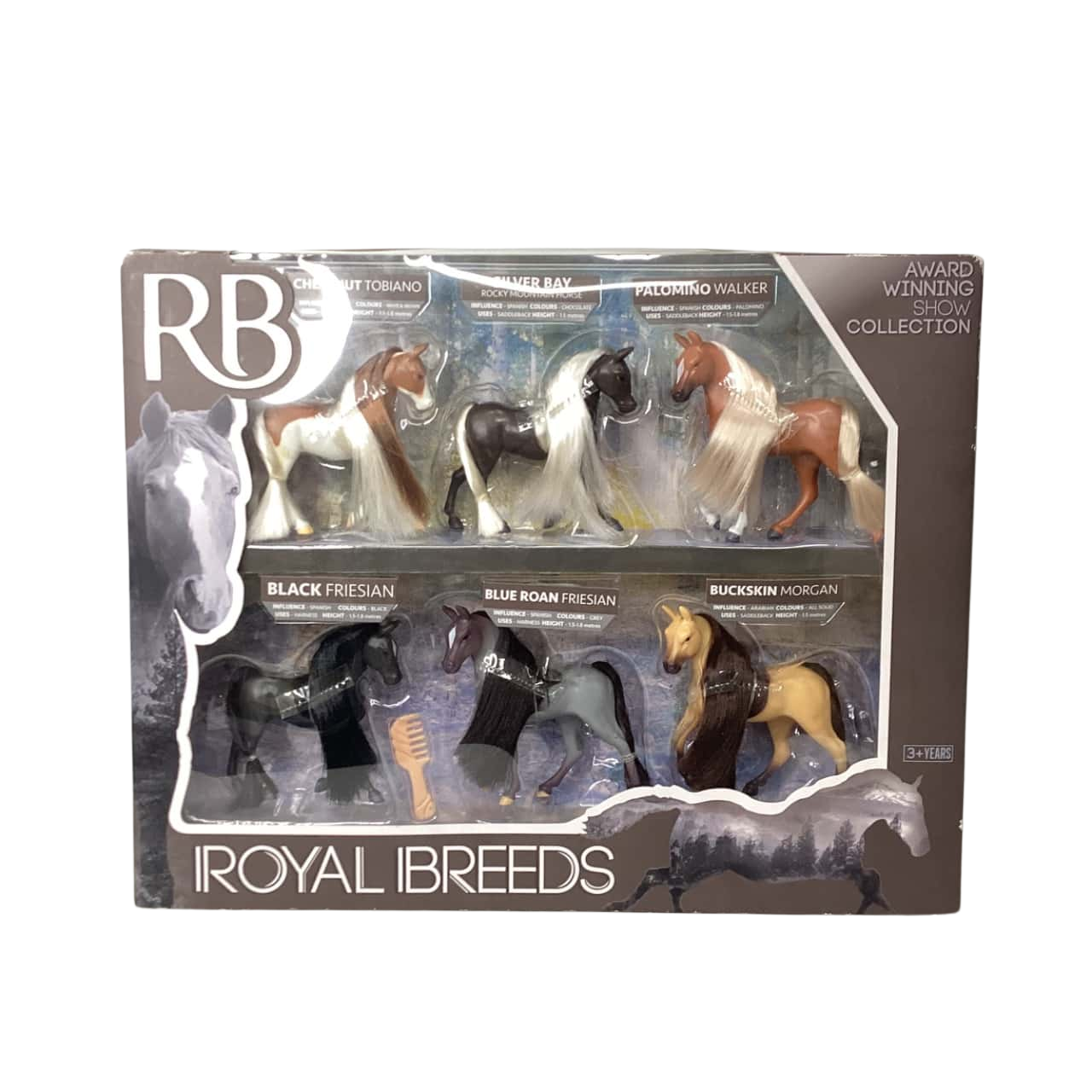 Royal Breeds RB Miniature Toy Horses Show Collection 6 Pack.