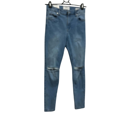 Cotton On Womens  Size 10 Cropped / Mid Rise / Skinny Jeans Blue 
