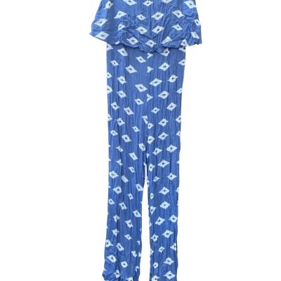 Mister Zimi Bengal Arlo Size 14 Jumpsuit Blue / Pattern BNWT