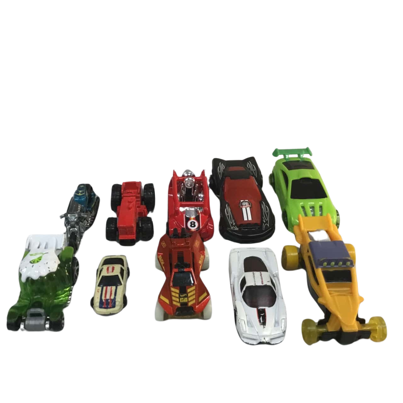Hot Wheels Assorted Cars x 12 As Pictured