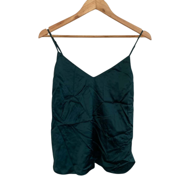 Witchery Silk Womens  Size 8 Cami  Green 