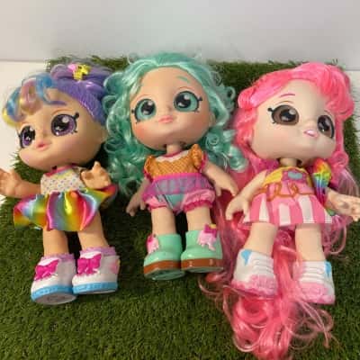 Kindi Kids dolls x3
