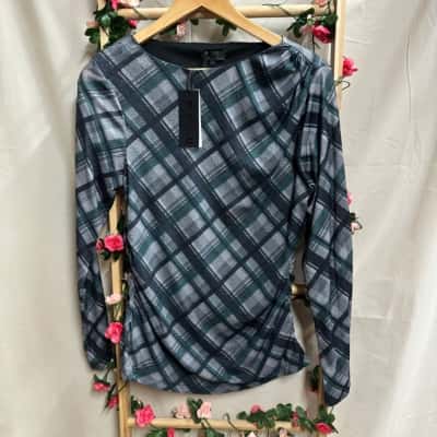 Womens Blaq Teal Haze Long Sleeve Size L RRP $69.95 