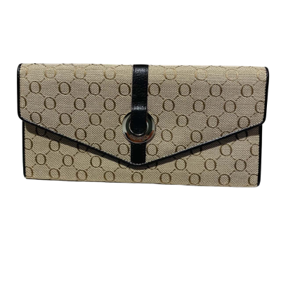 Oroton Womens Purse Brown Patterned SHWP