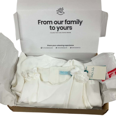 Abel and Luna - Girls size 7 White dress 