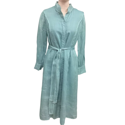  G.D.S by Helenam  Size S Long Sleeve Dress Sea Foam 