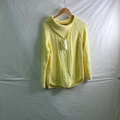 Rockmans Womens Size M Pullover Yellow BNWT