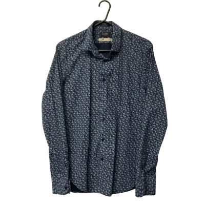 Men’s Oxford Size M Blue Long Sleeve Shirt