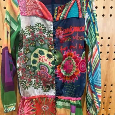 Desigual Psychedelic Sheer Shirt