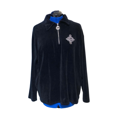 Cross Colours Mens Half Zip Sweater Size L 