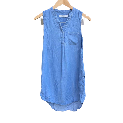 Decjuba Kids Girls Size 14 Shirt Dress Blue 