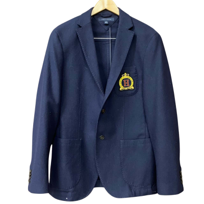 Tommy Hilfiger Mens Navy Blue Blazer 