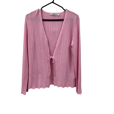 PINK SEAFOLLY KNIT CARDIGAN. SIZE S