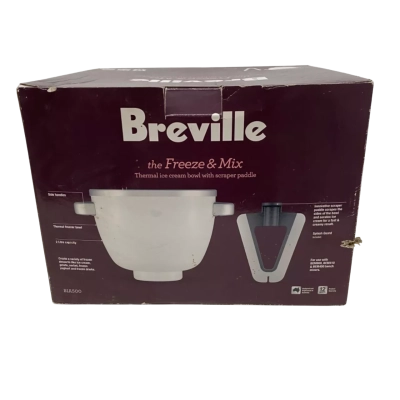 Breville ‘The Freeze And Mix’ - Thermal Ice Cream Bowl With Scraper Paddle