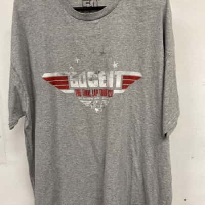50 cent 2023 tour Mens  Size XXL Short Sleeve T-shirt Grey 