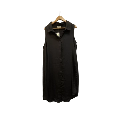 Autograph Womens  Size 16 Black  tunic top