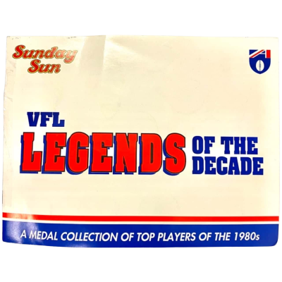 VFL Legends of the Decade, Medal Collection
