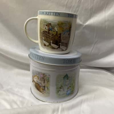 Beatrix Potter Tom Kitten Mug in Tin