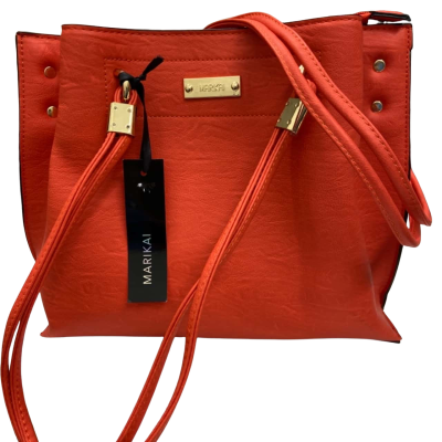 Marikai Womens Handbag Deep Orange RRP $49.99