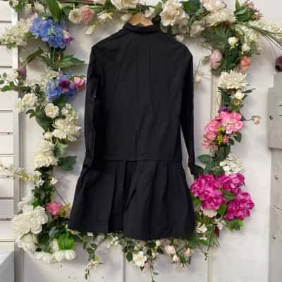 COS Womens  Size 40 Long Sleeve Dress Black  
