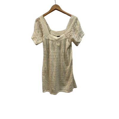 Bardot Womens  Size 14 Cream tunic dress