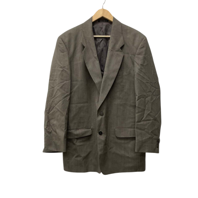 Vintage Sportscraft Mens  Size L / XL /104 Suit Jacket Grey / Pinstriped 