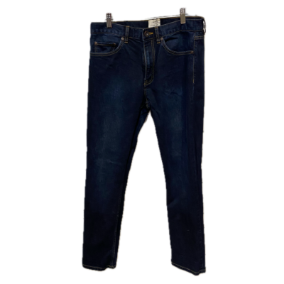 Saba Denim Mens Jeans Size 30 Navy Blue Tapered Leg