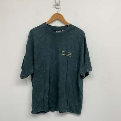 LSKD Vital Green Laguna Patty Mills Washed Destiny Heavyweight Oversize T-shirt Size XL 