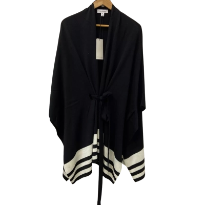 David Jones Womens  Size M/L Cardigan Black  / White 