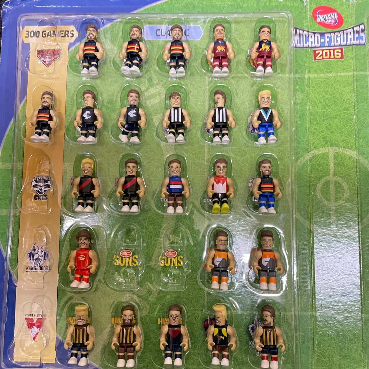 AFL Mini Figures in an Album.(s) - Used Good | Salvos Stores