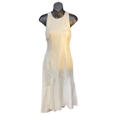 Josh Goot Womens  Size 10 Midi Dress White 