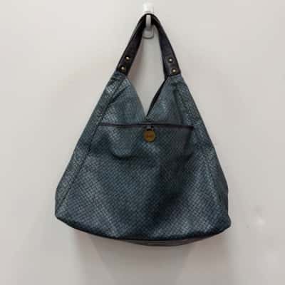 Vintage Fortune Duck Leather Handbag 